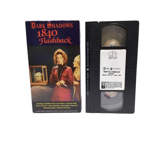 VHS - Lot of 3 Vintage Dark Shadows  Video Cassette Tapes - All Tested Fine - Picture 4 of 9